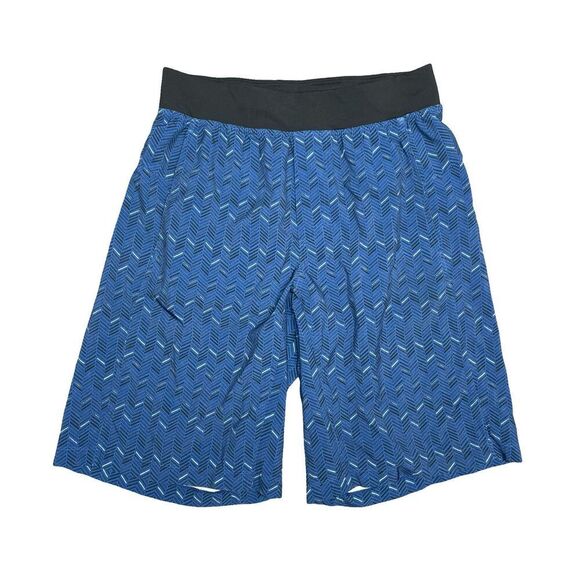 Lululemon Pace Breaker Short Mens Medium Blue 11" Athletic Swim Hybrid Shorts - Picture 1 of 11